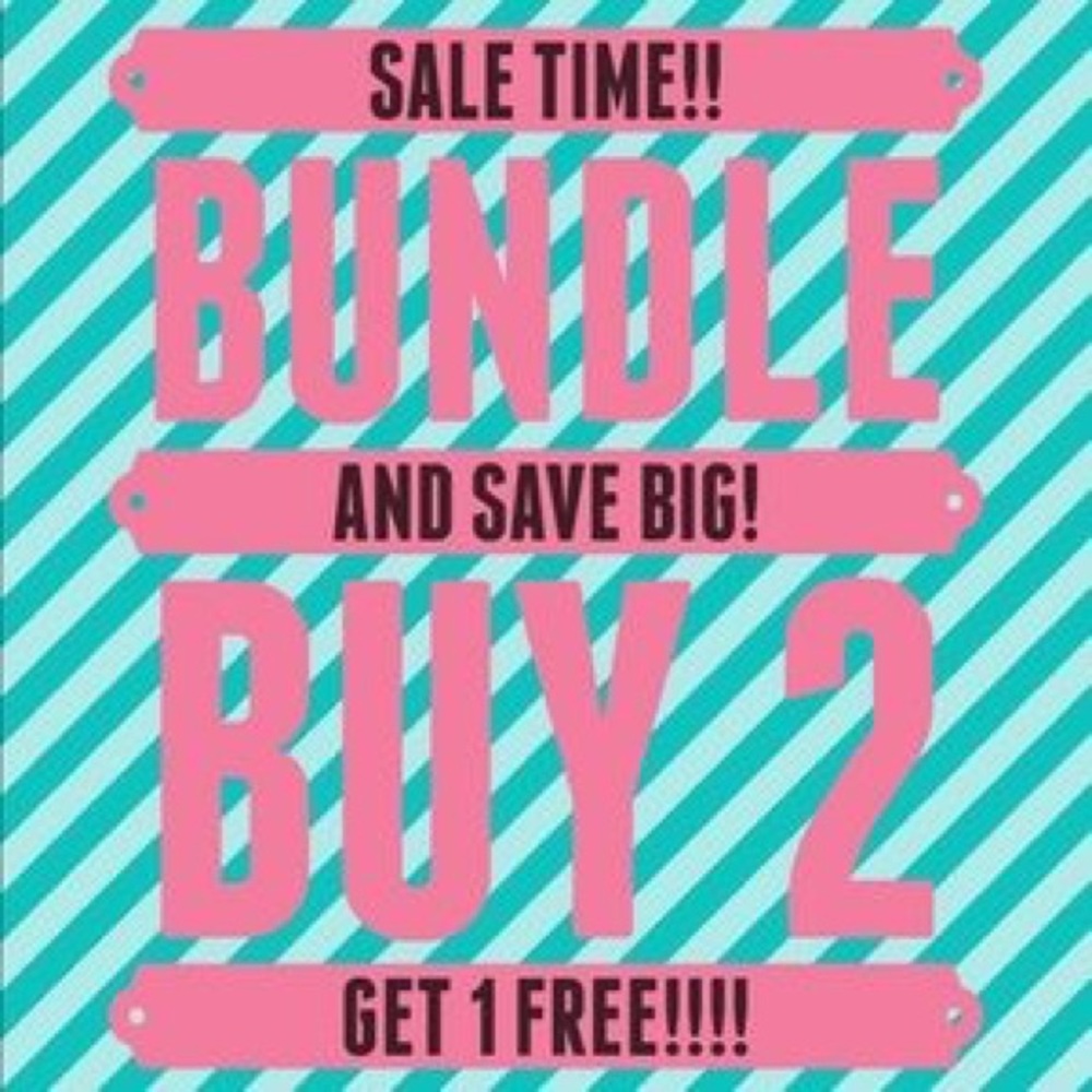 BUY 2 GET 1 FREE!!!!
